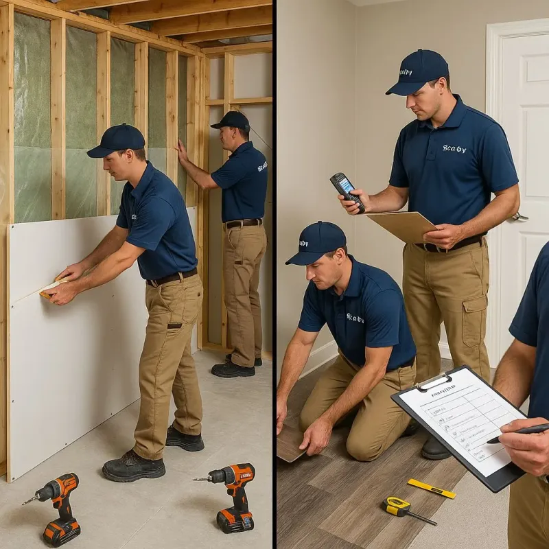 Repairs and Reconstruction process in Ridge Wood Heights, FL