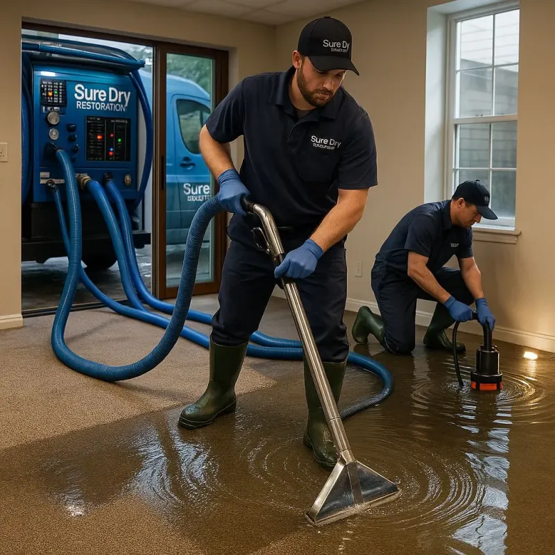 Water Extraction and Removal process in Ridge Wood Heights, FL